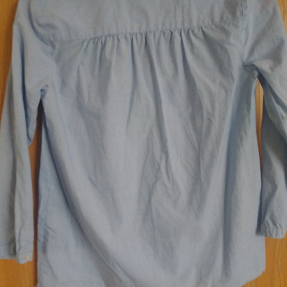 J Crew 3/4 sleeve top - Picture 2 of 3